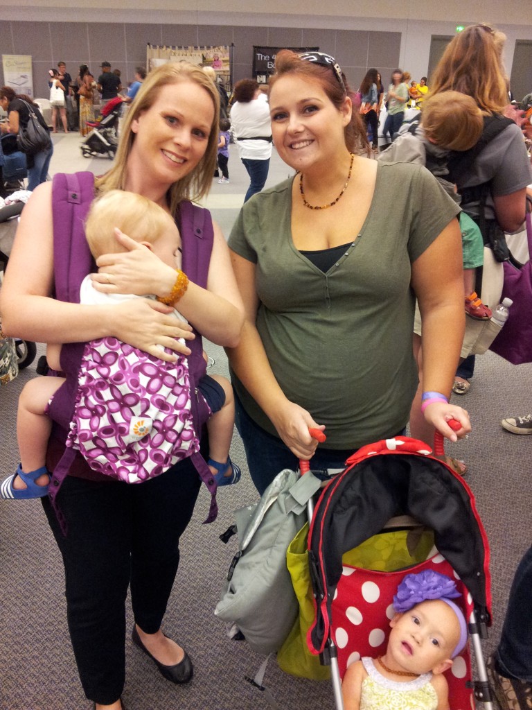 Abby Theuring, The Badass Breastfeeder, at MommyCon. 