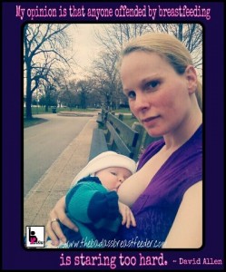 Abby Theuring, The Badass Breastfeeder, breastfeeding in public. 