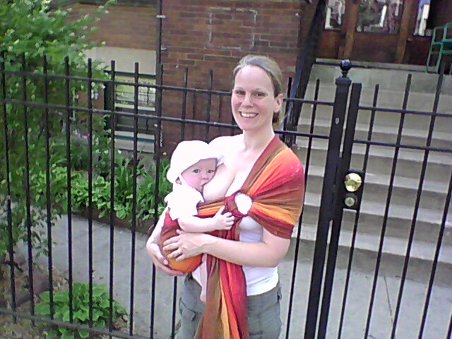 Abby Theuring, The Badass Breastfeeder, breastfeeding in public. 
