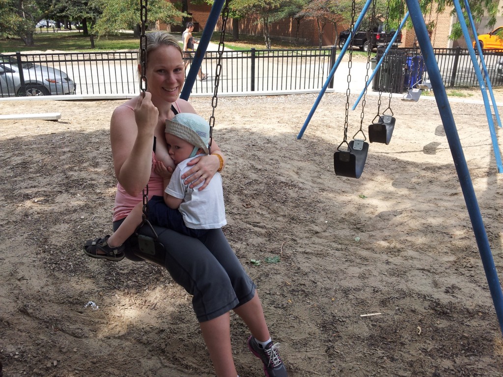 Abby Theuring, The Badass Breastfeeder, breastfeeding in public. 