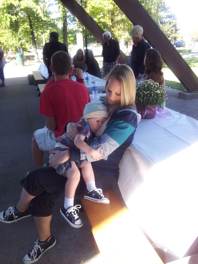 Abby Theuring, The Badass Breastfeeder, breastfeeding in public. 