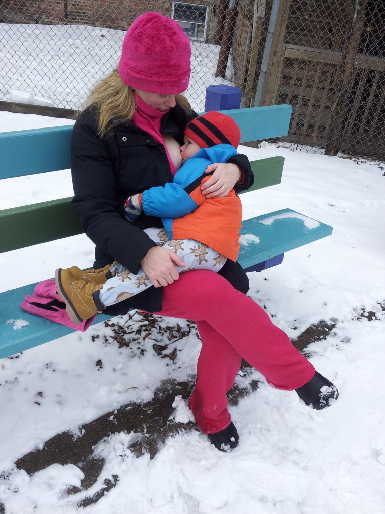 Abby Theuring, The Badass Breastfeeder, breastfeeding in public. 