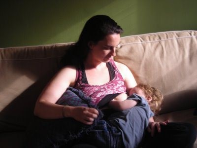 Wendy Winser breastfeeding; The Badass Breastfeeder