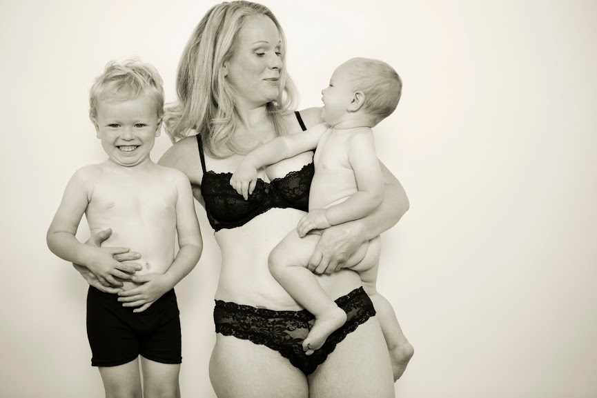 Abby Theuring, The Badass Breastfeeder with sons. 