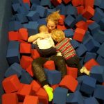 Tandem Nursing in a Ball Pit