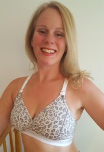 Abby Theuring, The Badass Breastfeeder, in Bravado designs Original Nursing Bra